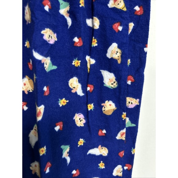Disney‎ Store Seven Dwarfs Women's Large Pajama Pants Cozy Cotton Colorful - Picture 3 of 13
